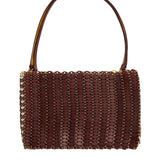 1969 reversible flip leather bag