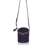 La canette small suede shoulder bag