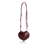 Le Coeur small patent leather bag