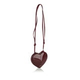 Le Coeur small patent leather bag