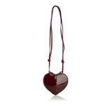 Le Coeur small patent leather bag