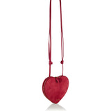 Le coeur small bi-material bag
