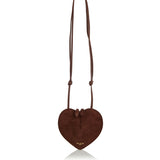 Le coeur small bi-material bag