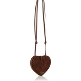 Le coeur small bi-material bag