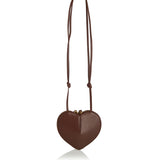 Le coeur small bi-material bag