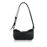 Mini horsebit leather shoulder bag