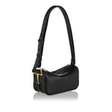 Mini horsebit leather shoulder bag
