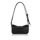 Mini horsebit leather shoulder bag