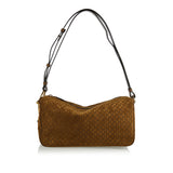 Half Horsebit medium embossed GG shoulder bag