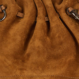 Bolton tasseled suede shoulder bag