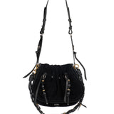 Bolton suede shoulder bag