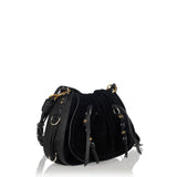 Bolton suede shoulder bag