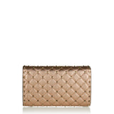 Rockstud Spike laminated leather shoulder bag