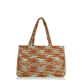 Viva Superstar crocheted large raffia tote
