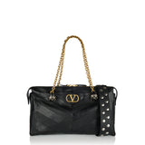 Panthea medium chevron shoulder bag