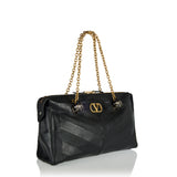 Panthea medium chevron shoulder bag