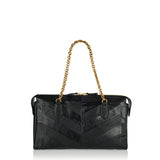 Panthea medium chevron shoulder bag