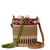 Valentino Garavani Vlogo medium embellished bucket bag