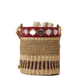 Valentino Garavani Vlogo medium embellished bucket bag