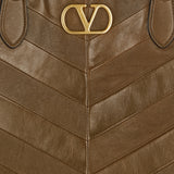 La Seine small leather tote bag