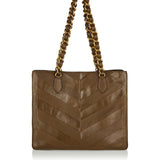 La Seine small leather tote bag