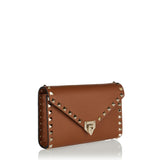 Rockstud small leather crossbody bag