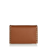 Rockstud small leather crossbody bag
