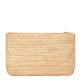 Valentino Garavani Raffiachat raffia clutch with embroidery