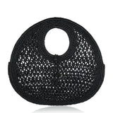 Jacquemus Le Petit Rond Spiaggia woven bag