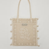 Miu Miu Cotton crochet handbag