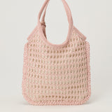 Miu Miu Ivy crochet raffia shoulder bag