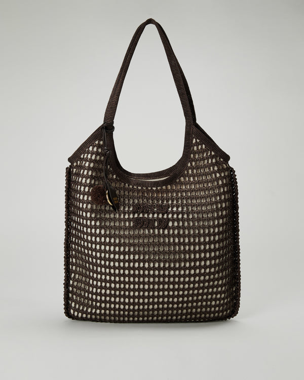 Miu Miu Crochet Ivy shopping bag