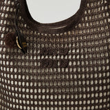 Miu Miu Crochet Ivy shopping bag