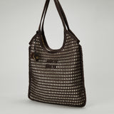 Miu Miu Crochet Ivy shopping bag