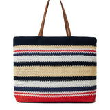 Miu Miu Raffia effect woven tote bag