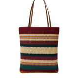 Miu Miu embroidered crochet shopping bag