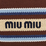 Raffia-effect woven tote