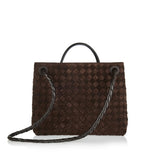 Andiamo intrecciato leather tote bag