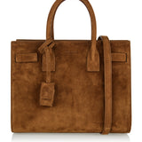 Saint Laurent Sac de Jour baby suede tote bag