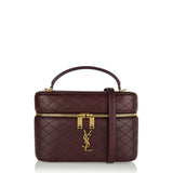 Saint Laurent Gaby vanity leather bag
