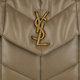 Puffer medium leather shoulder bag