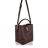 Le 37 mini leather bucket bag