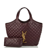 Icare quilted leather tote bag