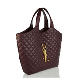 Icare quilted leather tote bag