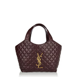 Icare medium leather bag