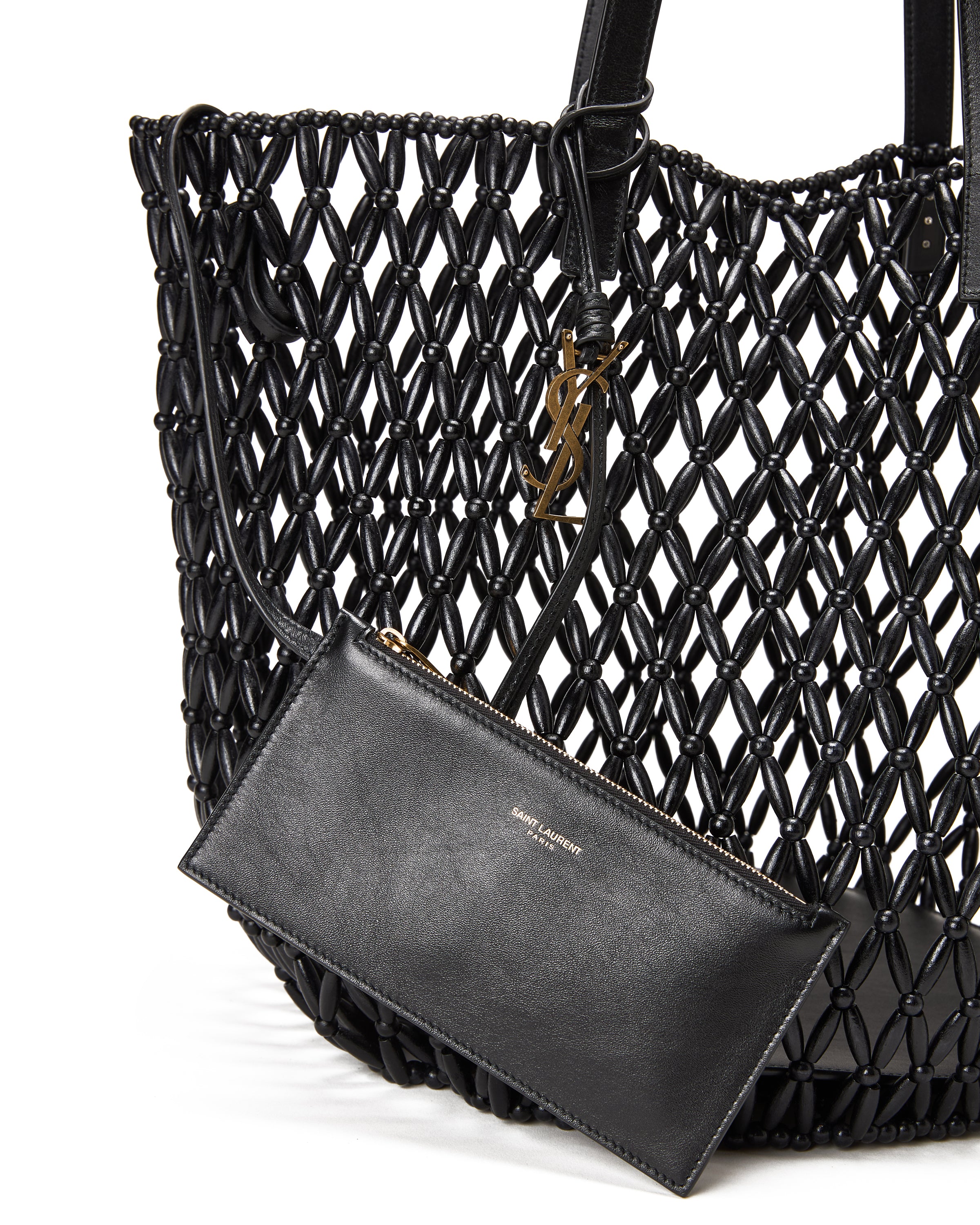 Saint Laurent Beaded shoulder bag – Luisa World