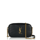 Mini Lou quilted leather bag