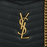 Mini Lou quilted leather bag