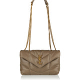 Toy Puffer leather mini shoulder bag