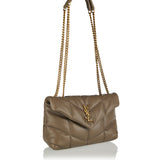 Toy Puffer leather mini shoulder bag